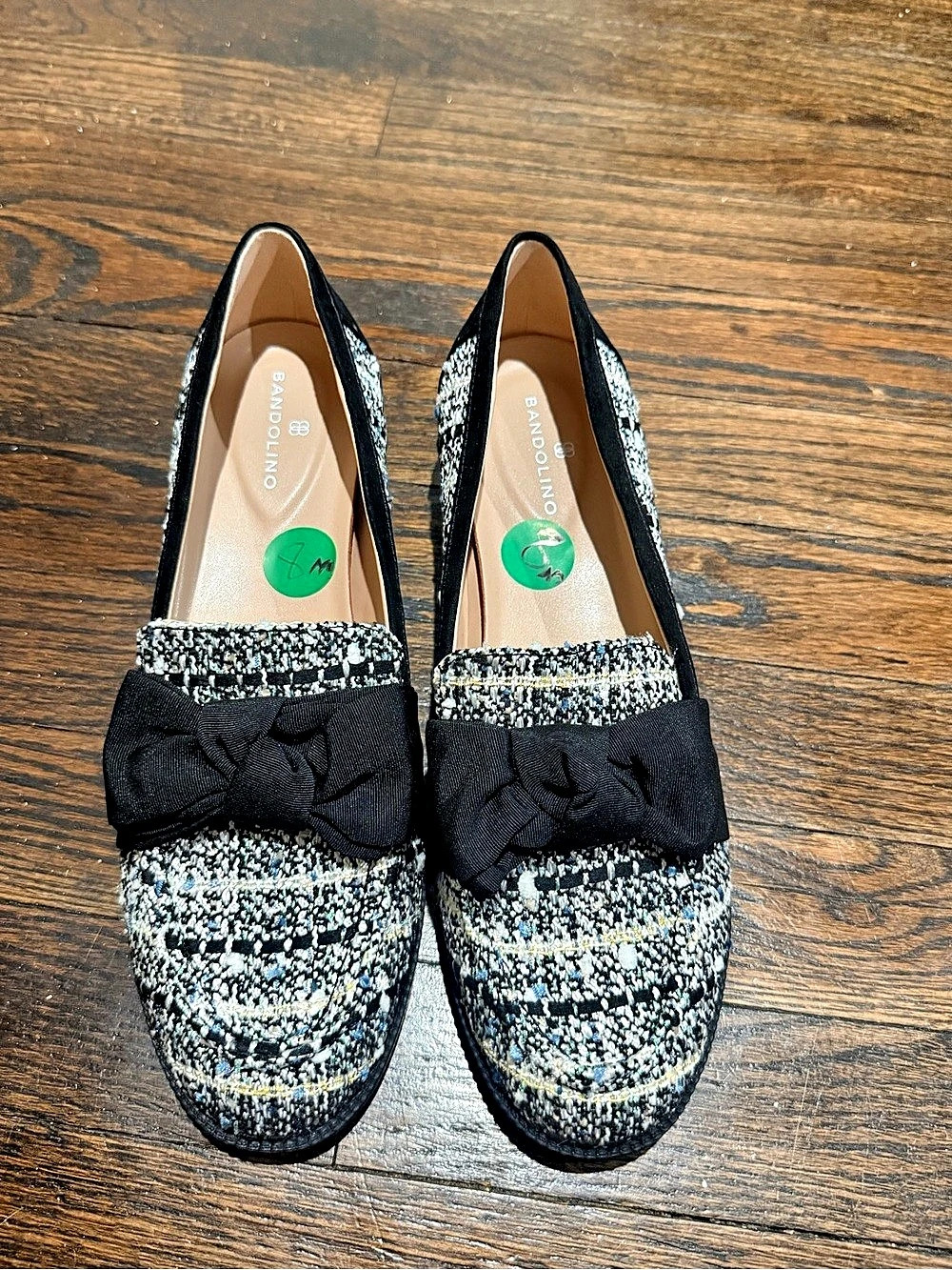 Whimsical Bandolino Tweed Loafers